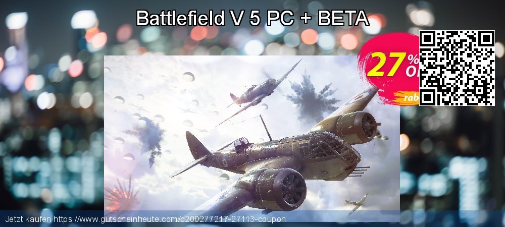 Battlefield V 5 PC + BETA beeindruckend Förderung Bildschirmfoto