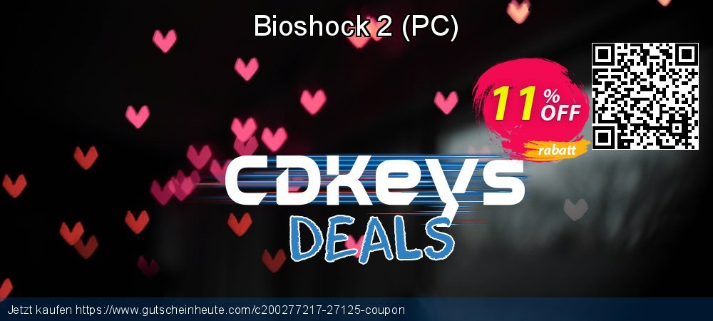Bioshock 2 - PC  ausschließlich Verkaufsförderung Bildschirmfoto