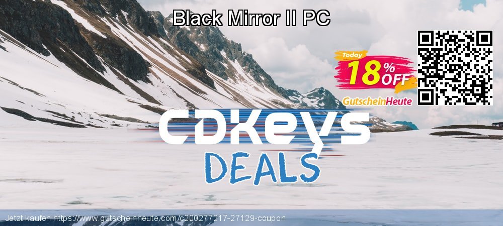 Black Mirror II PC erstaunlich Preisnachlass Bildschirmfoto