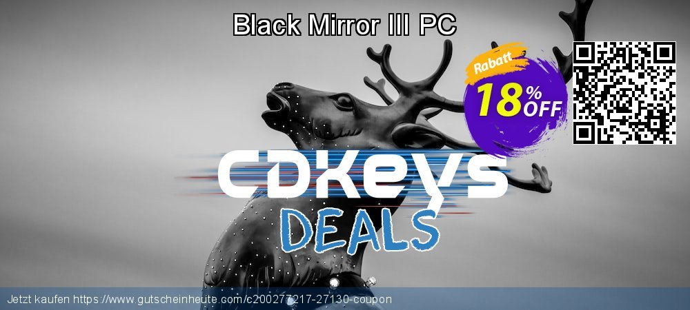 Black Mirror III PC unglaublich Förderung Bildschirmfoto