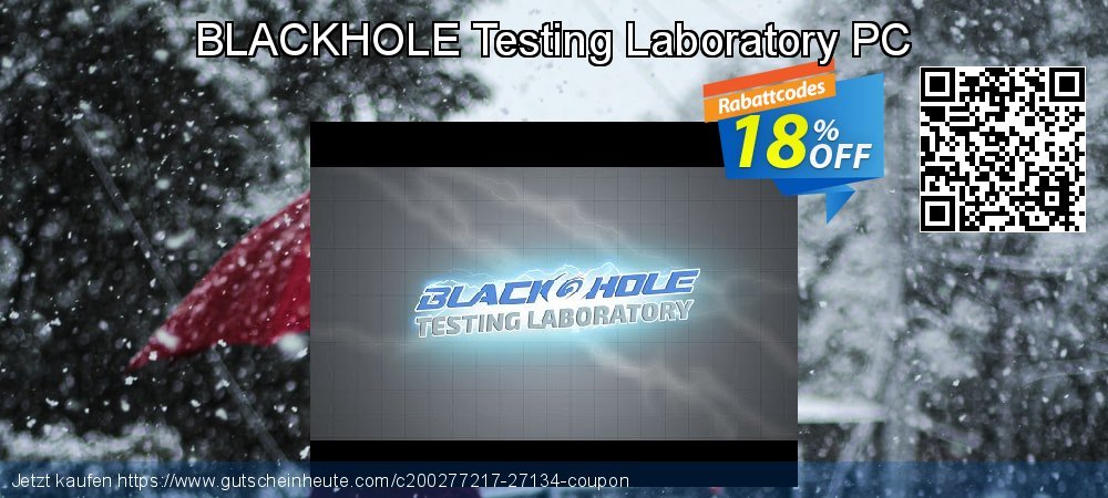 BLACKHOLE Testing Laboratory PC atemberaubend Ermäßigungen Bildschirmfoto