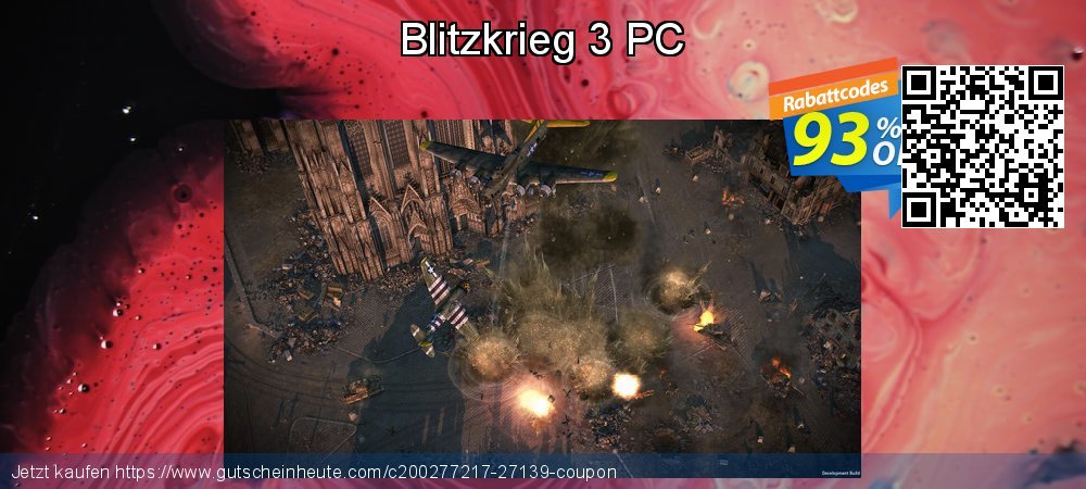 Blitzkrieg 3 PC überraschend Diskont Bildschirmfoto