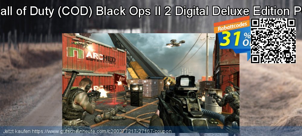Call of Duty - COD Black Ops II 2 Digital Deluxe Edition PC wunderschön Rabatt Bildschirmfoto