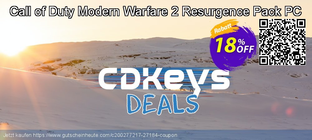 Call of Duty Modern Warfare 2 Resurgence Pack PC klasse Rabatt Bildschirmfoto