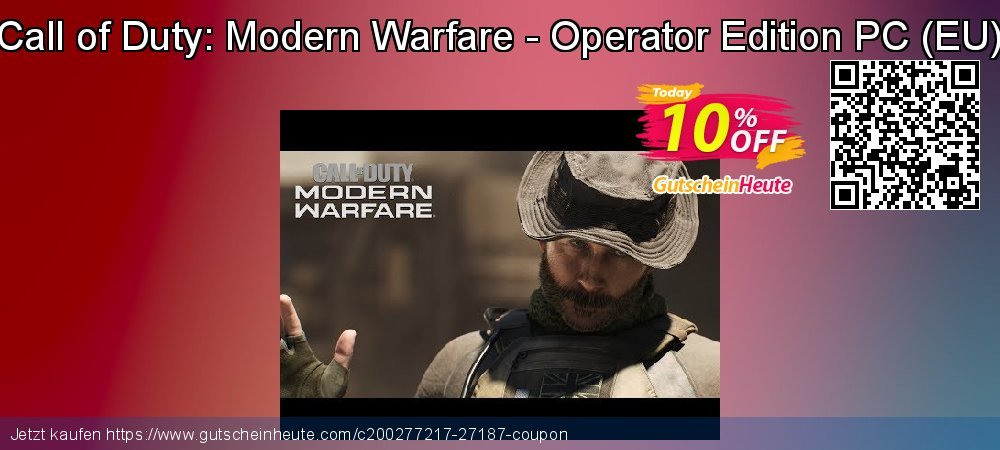 Call of Duty: Modern Warfare - Operator Edition PC - EU  ausschließlich Angebote Bildschirmfoto