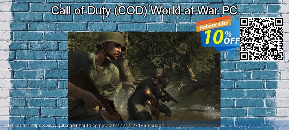 Call of Duty - COD World at War PC besten Nachlass Bildschirmfoto