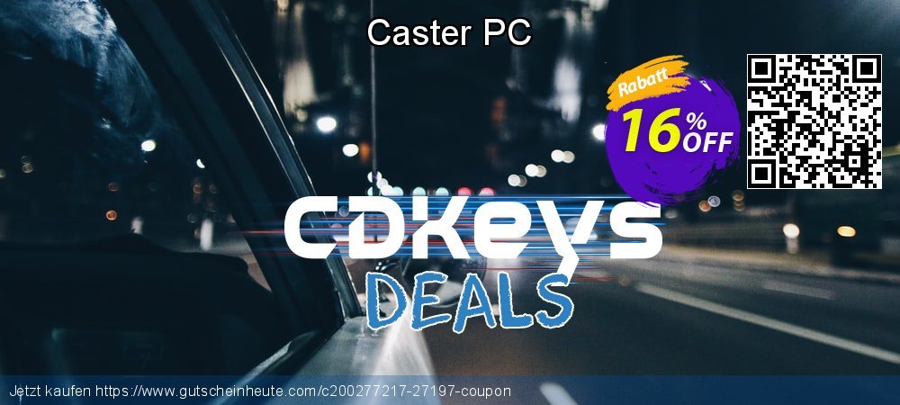 Caster PC super Preisnachlass Bildschirmfoto