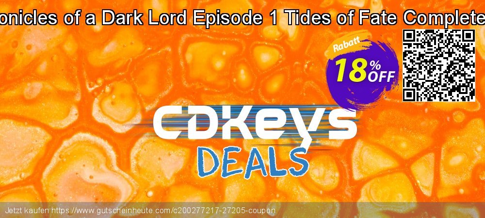 Chronicles of a Dark Lord Episode 1 Tides of Fate Complete PC Exzellent Promotionsangebot Bildschirmfoto