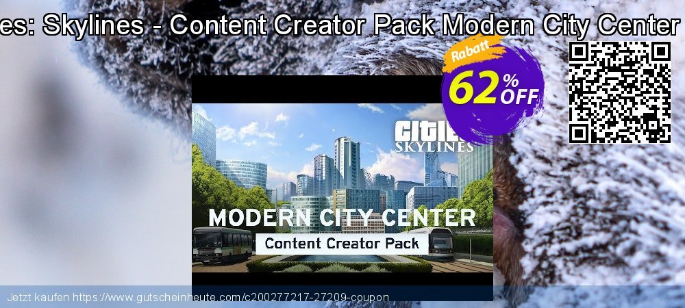 Cities: Skylines - Content Creator Pack Modern City Center PC umwerfende Disagio Bildschirmfoto