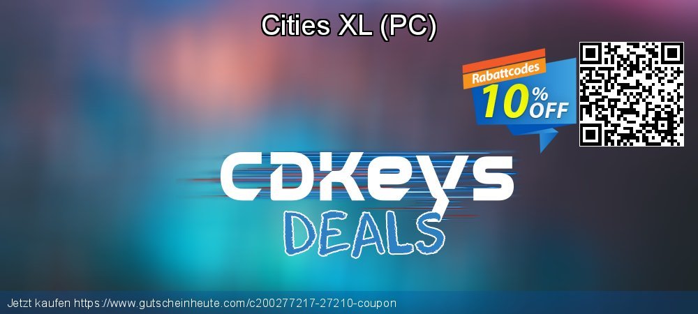 Cities XL - PC  umwerfenden Verkaufsförderung Bildschirmfoto