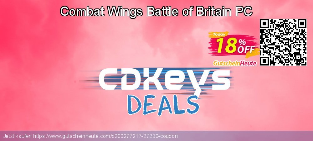 Combat Wings Battle of Britain PC verblüffend Preisreduzierung Bildschirmfoto