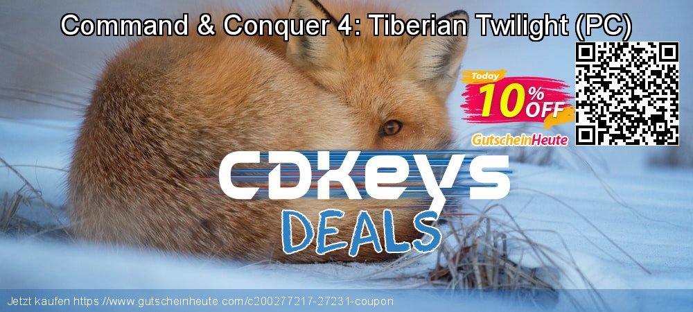 Command & Conquer 4: Tiberian Twilight - PC  wundervoll Preisnachlass Bildschirmfoto
