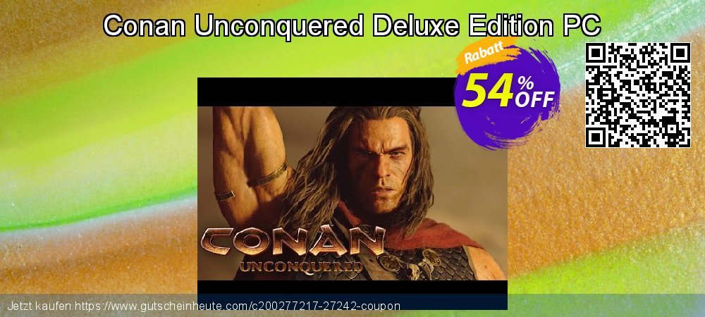 Conan Unconquered Deluxe Edition PC geniale Ermäßigung Bildschirmfoto
