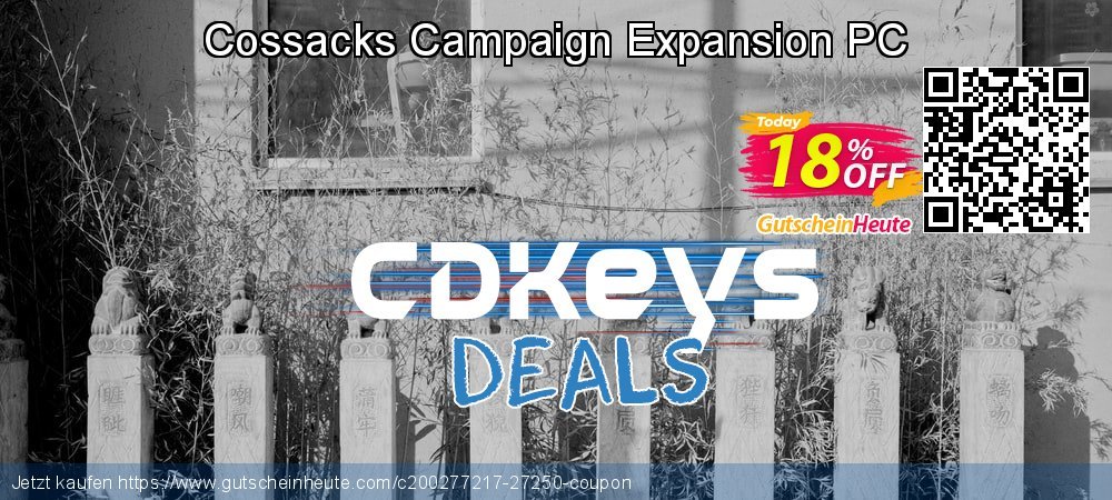 Cossacks Campaign Expansion PC ausschließenden Beförderung Bildschirmfoto