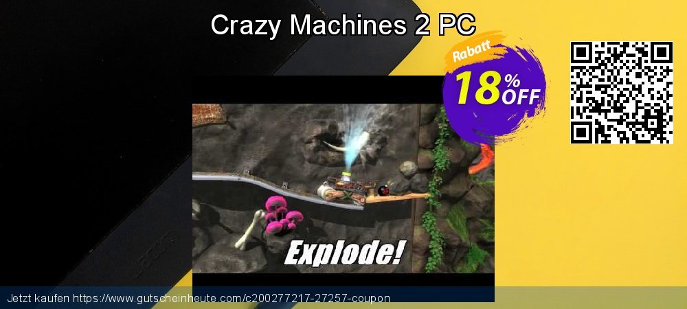 Crazy Machines 2 PC wunderbar Nachlass Bildschirmfoto