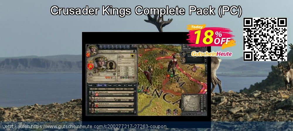 Crusader Kings Complete Pack - PC  überraschend Außendienst-Promotions Bildschirmfoto