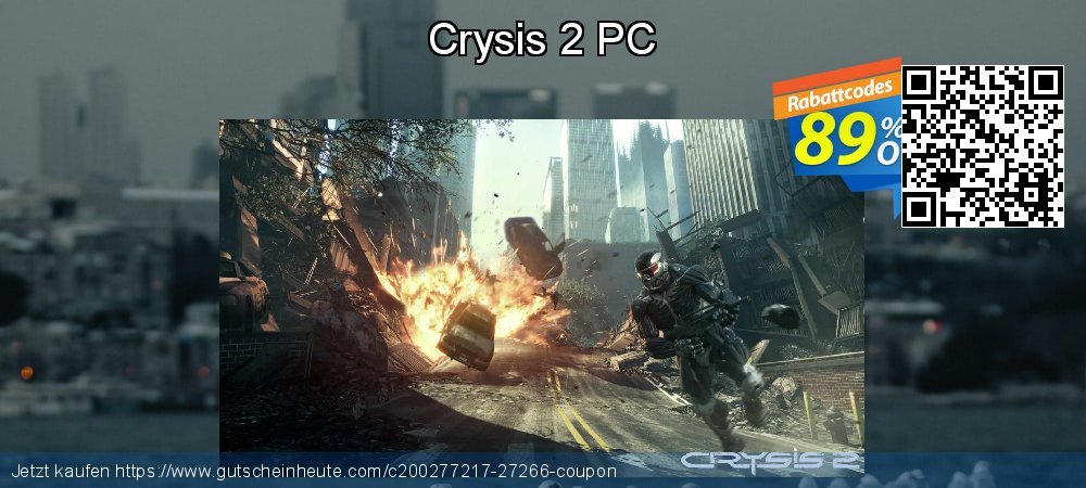 Crysis 2 PC toll Förderung Bildschirmfoto