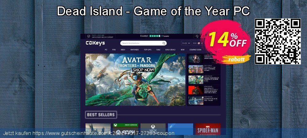Dead Island - Game of the Year PC Sonderangebote Förderung Bildschirmfoto