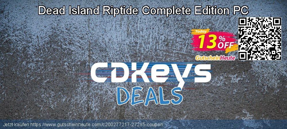 Dead Island Riptide Complete Edition PC unglaublich Sale Aktionen Bildschirmfoto