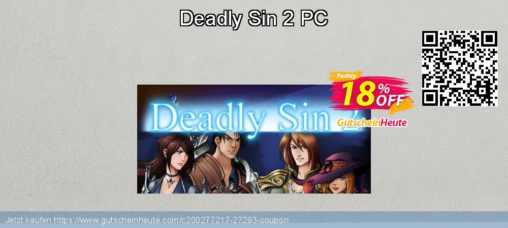 Deadly Sin 2 PC wundervoll Ermäßigung Bildschirmfoto