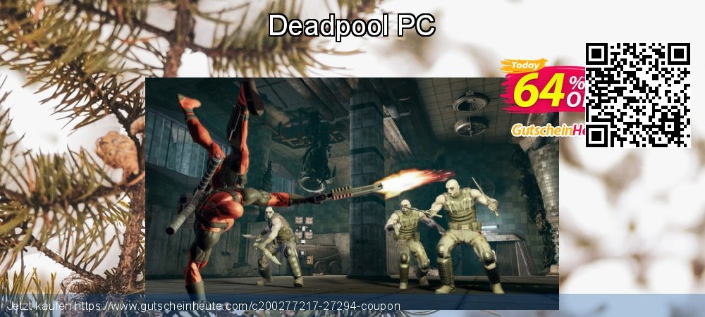 Deadpool PC überraschend Disagio Bildschirmfoto