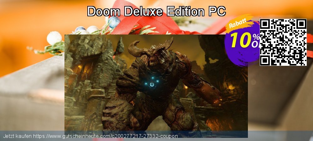 Doom Deluxe Edition PC aufregenden Preisreduzierung Bildschirmfoto