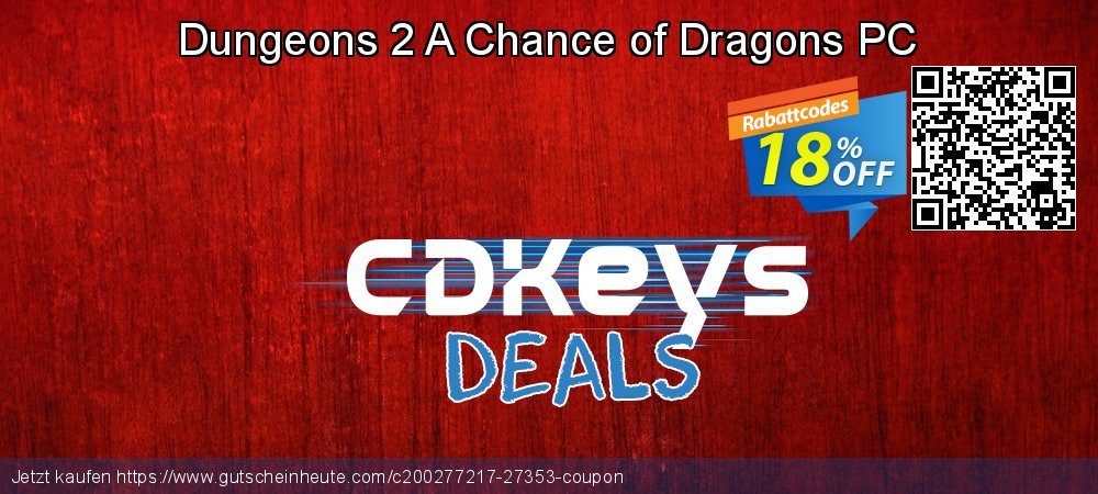 Dungeons 2 A Chance of Dragons PC wunderschön Sale Aktionen Bildschirmfoto