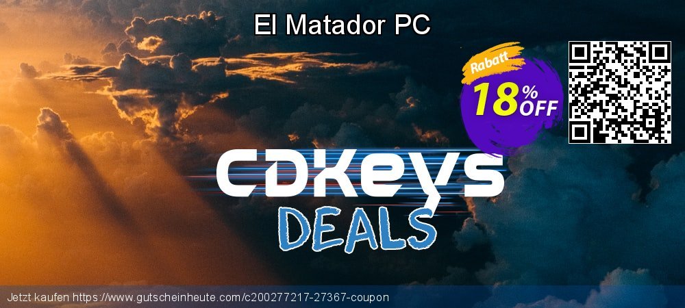 El Matador PC aufregende Preisnachlass Bildschirmfoto
