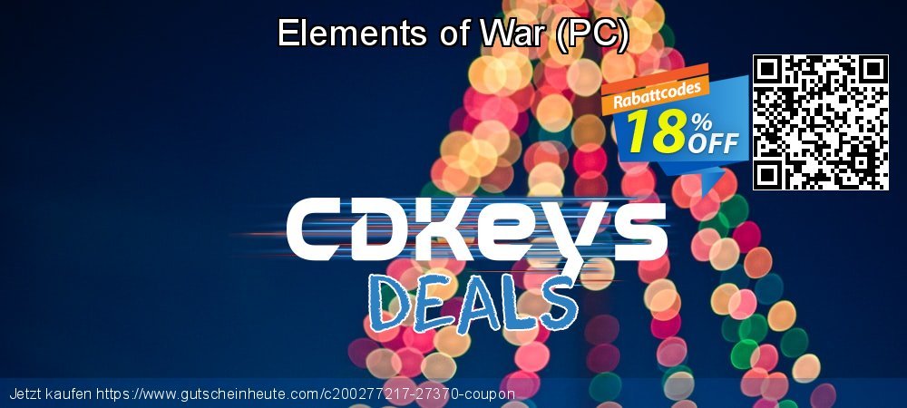 Elements of War - PC  klasse Sale Aktionen Bildschirmfoto