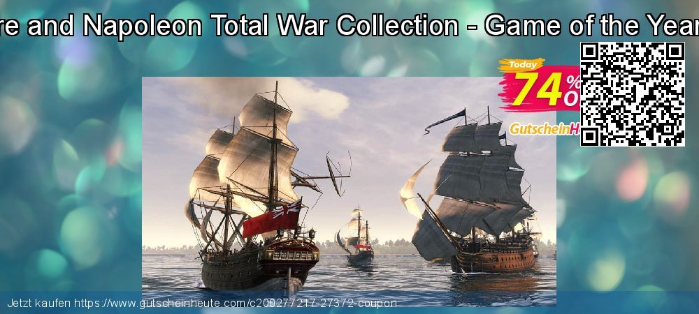Empire and Napoleon Total War Collection - Game of the Year - PC  uneingeschränkt Ermäßigungen Bildschirmfoto