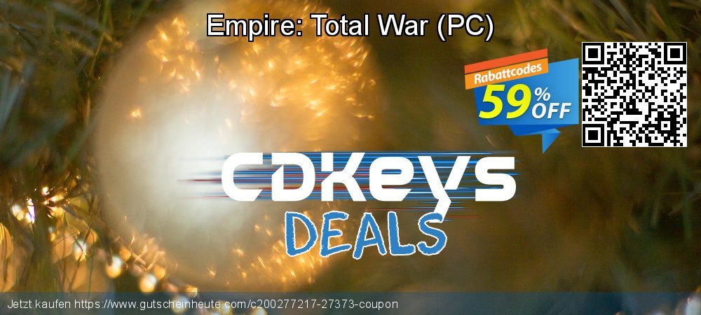 Empire: Total War - PC  ausschließlich Preisnachlässe Bildschirmfoto