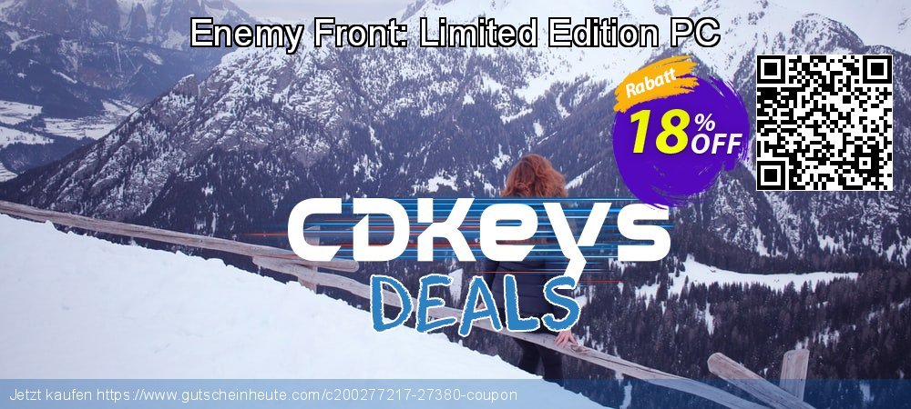 Enemy Front: Limited Edition PC großartig Verkaufsförderung Bildschirmfoto