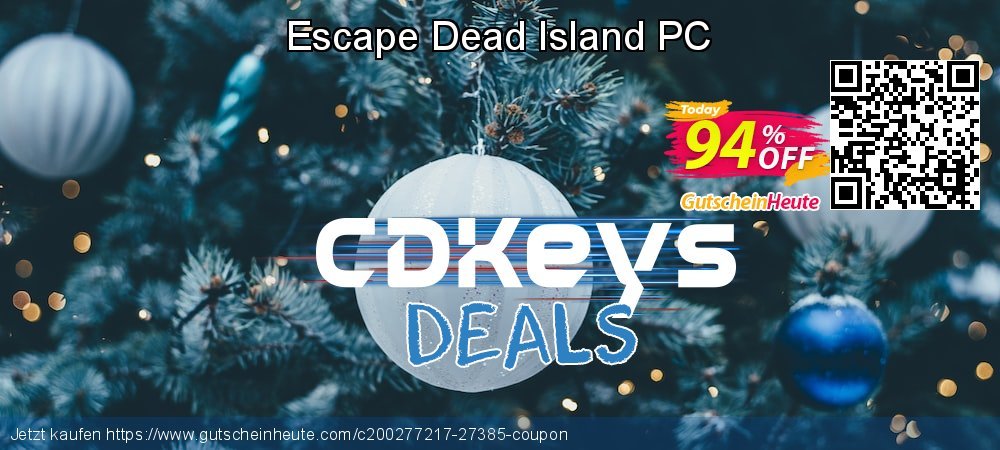 Escape Dead Island PC verblüffend Förderung Bildschirmfoto