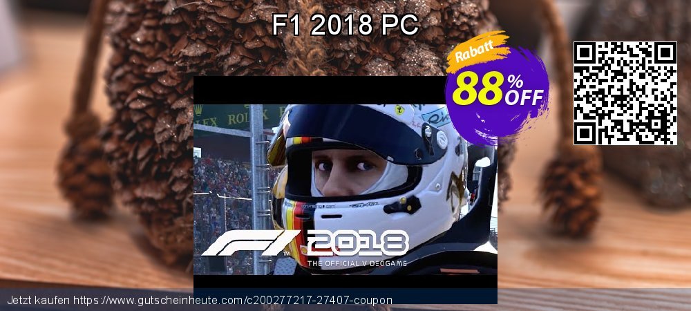 F1 2018 PC Sonderangebote Preisnachlässe Bildschirmfoto