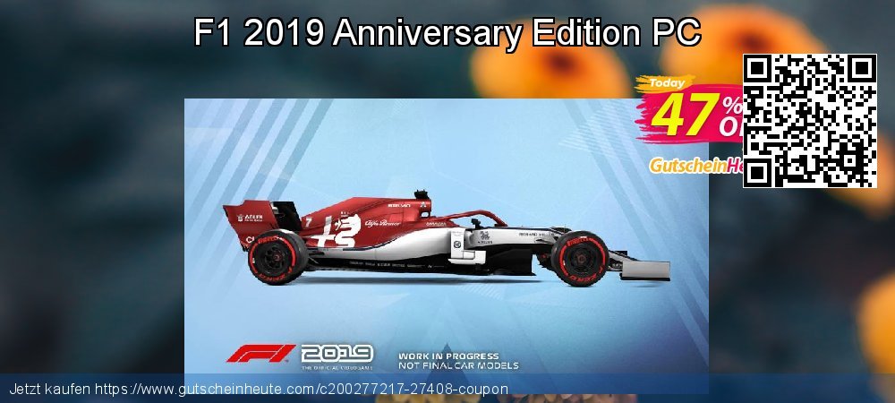 F1 2019 Anniversary Edition PC erstaunlich Angebote Bildschirmfoto