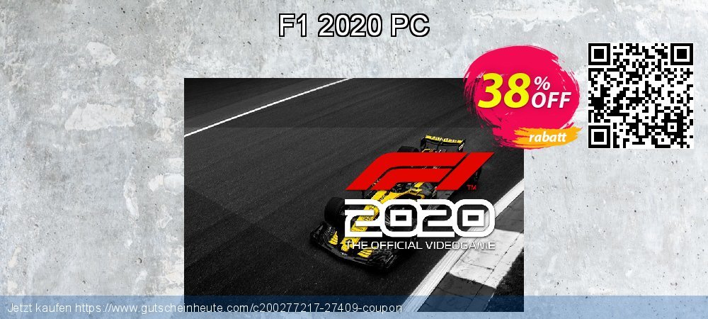 F1 2020 PC unglaublich Promotionsangebot Bildschirmfoto