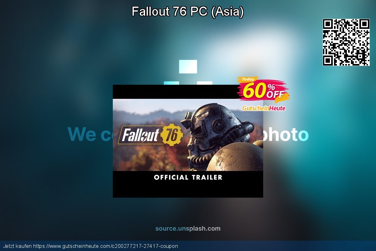 Fallout 76 PC - Asia  wundervoll Preisreduzierung Bildschirmfoto