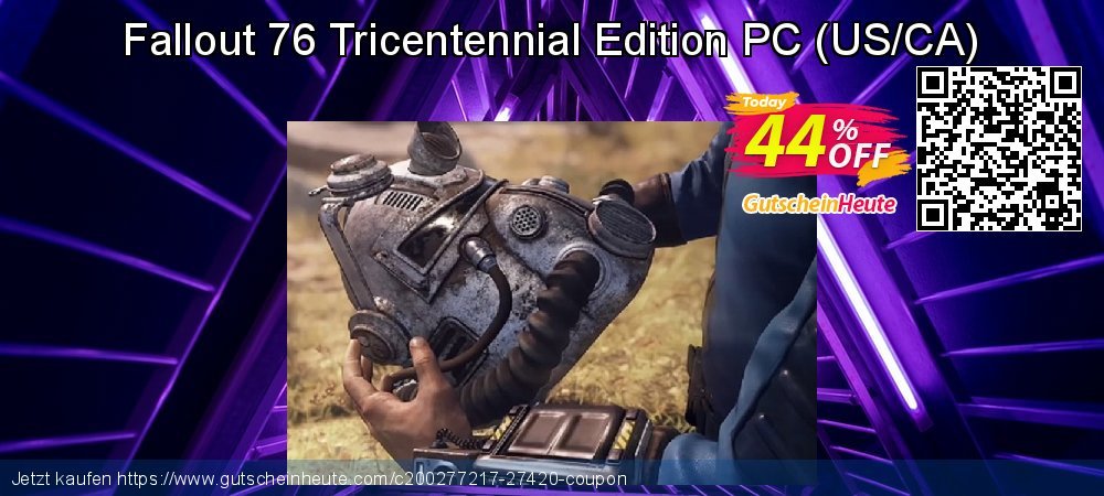 Fallout 76 Tricentennial Edition PC - US/CA  verwunderlich Beförderung Bildschirmfoto