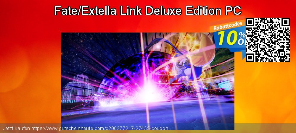 Fate/Extella Link Deluxe Edition PC ausschließlich Preisnachlass Bildschirmfoto