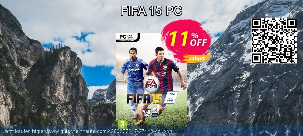 FIFA 15 PC wunderbar Promotionsangebot Bildschirmfoto