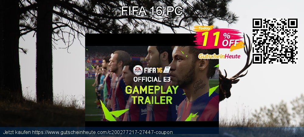 FIFA 16 PC verblüffend Disagio Bildschirmfoto