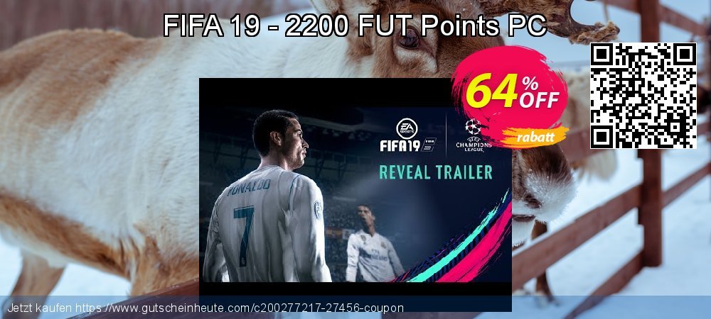FIFA 19 - 2200 FUT Points PC aufregenden Rabatt Bildschirmfoto