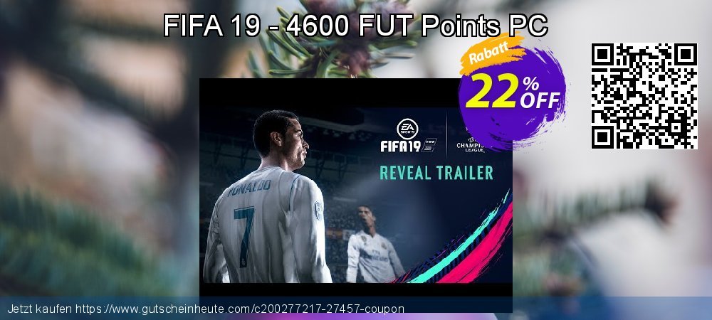 FIFA 19 - 4600 FUT Points PC umwerfende Ermäßigungen Bildschirmfoto