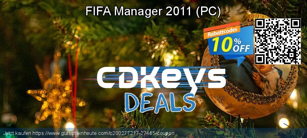 FIFA Manager 2011 - PC  uneingeschränkt Verkaufsförderung Bildschirmfoto