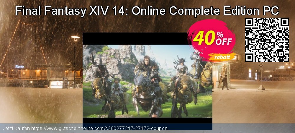 Final Fantasy XIV 14: Online Complete Edition PC fantastisch Sale Aktionen Bildschirmfoto