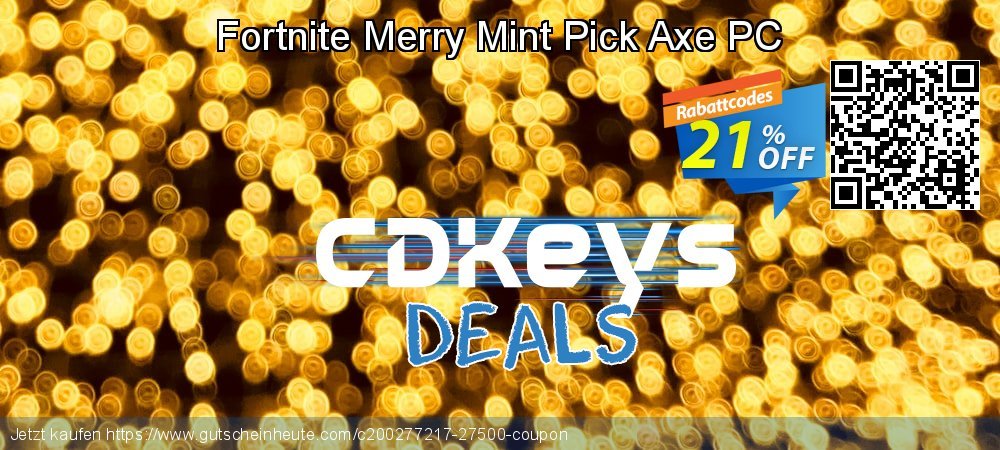 Fortnite Merry Mint Pick Axe PC Sonderangebote Ausverkauf Bildschirmfoto