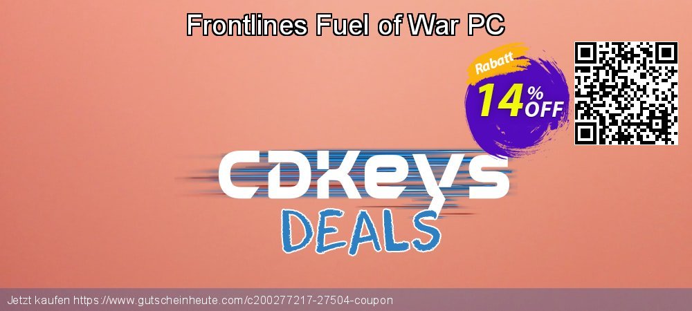 Frontlines Fuel of War PC großartig Förderung Bildschirmfoto
