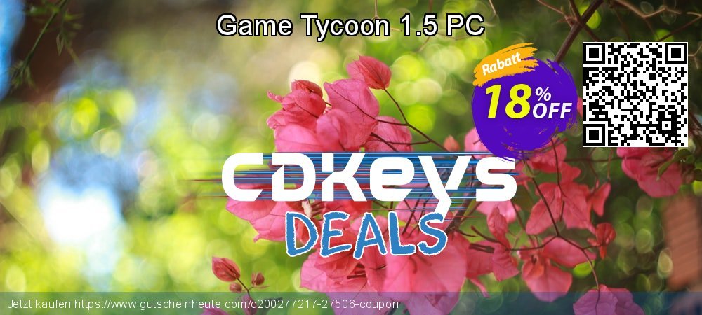 Game Tycoon 1.5 PC atemberaubend Sale Aktionen Bildschirmfoto