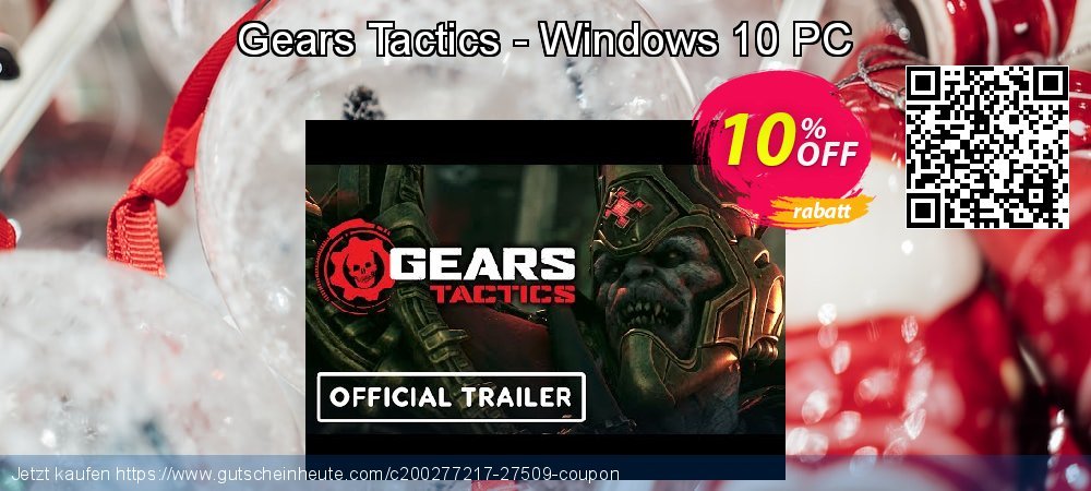 Gears Tactics - Windows 10 PC verblüffend Preisnachlässe Bildschirmfoto
