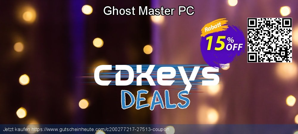 Ghost Master PC verwunderlich Diskont Bildschirmfoto
